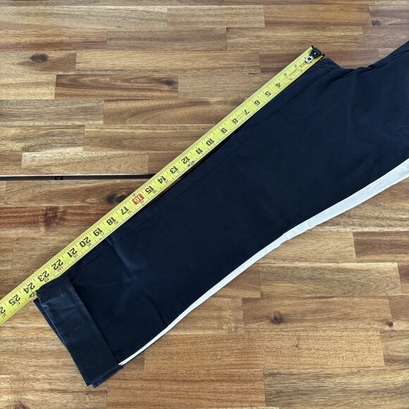 J Crew Pants stretch Size 0 Side Stripe Crop Work Office Capsule Preppy NWT - Picture 15 of 15